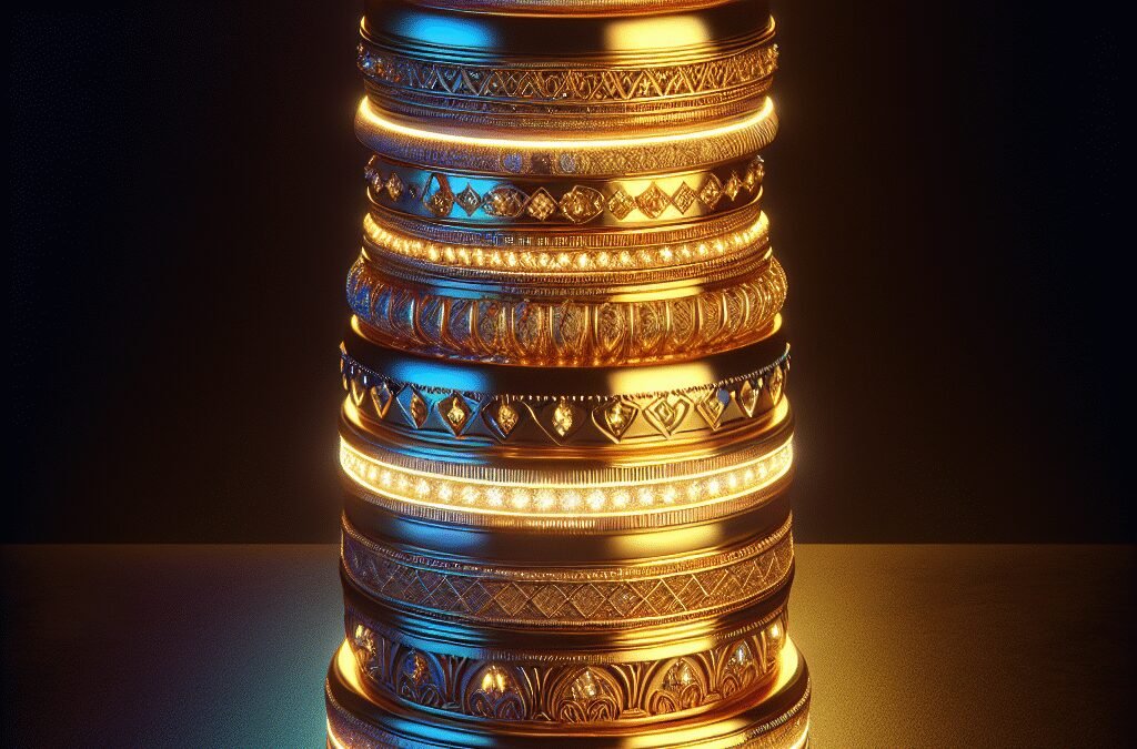 Creating a Gold Wedding Ring Stack with Style