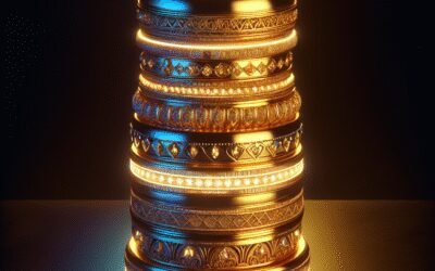 Creating a Gold Wedding Ring Stack with Style