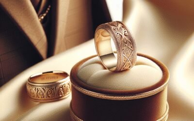 Gold Men’s Wedding Rings That Stand Out