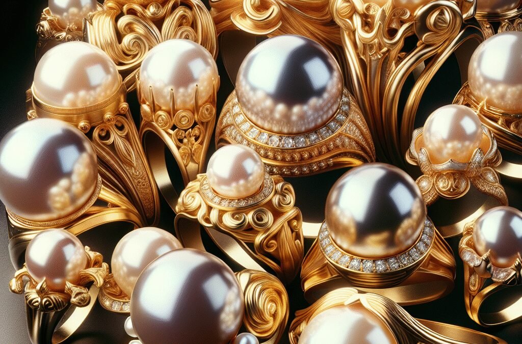 Golden Pearl Rings: Beauty and Meaning