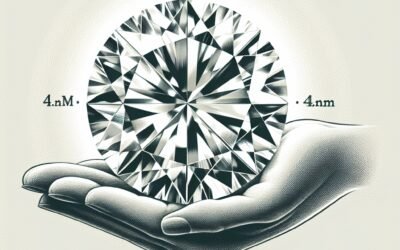 How big is a quarter carat diamond