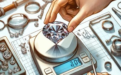 How can you tell how many carats a diamond is
