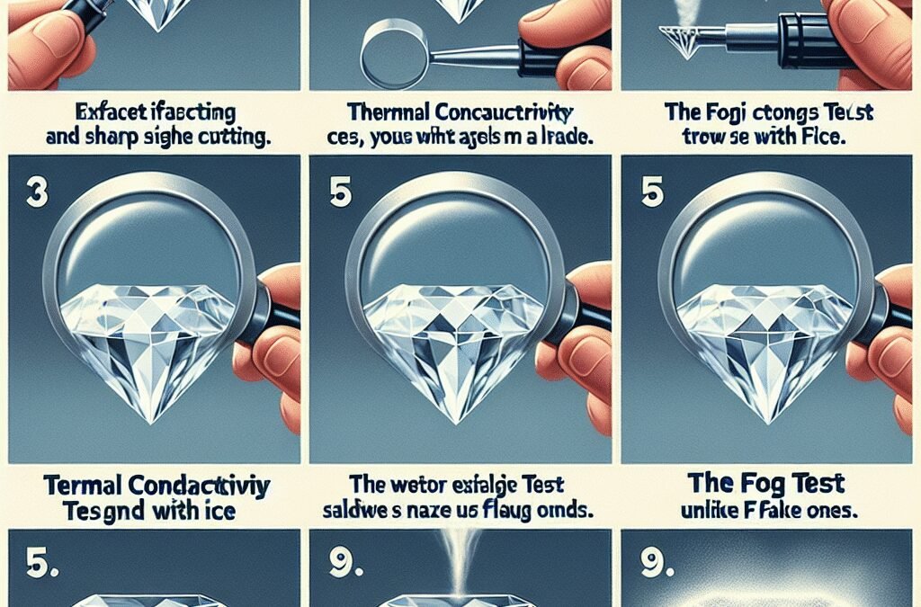 How can you tell if something is a real diamond