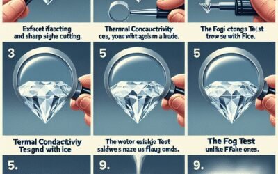 How can you tell if something is a real diamond