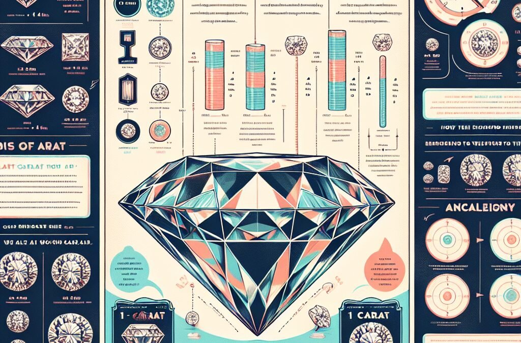 How do diamond carats work