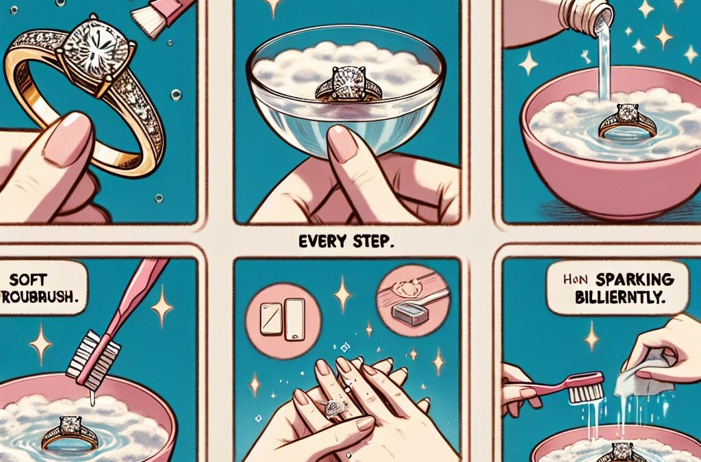 How do you clean your diamond ring