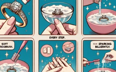 How do you clean your diamond ring
