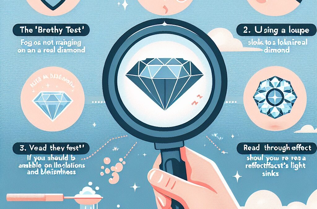 How do you know if you have a real diamond