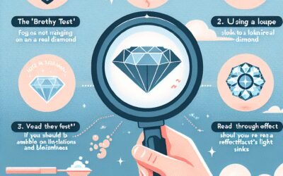 How do you know if you have a real diamond