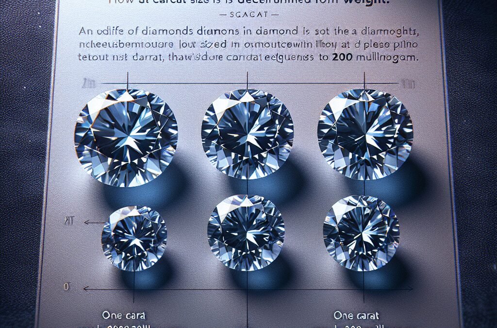 How do you tell how many carats a diamond is