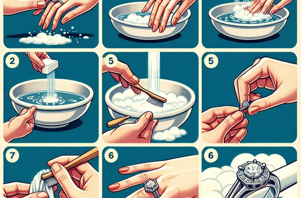 How to Clean Your Engagement Ring at Home