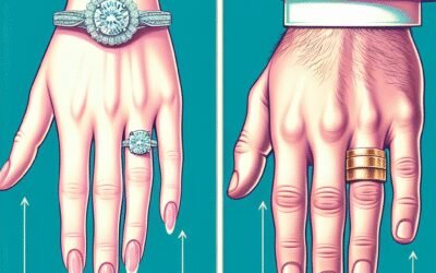 How to Wear Your Engagement Ring and Wedding Band