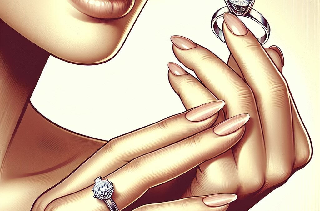 How to Wear a Wedding Ring with an Engagement Ring