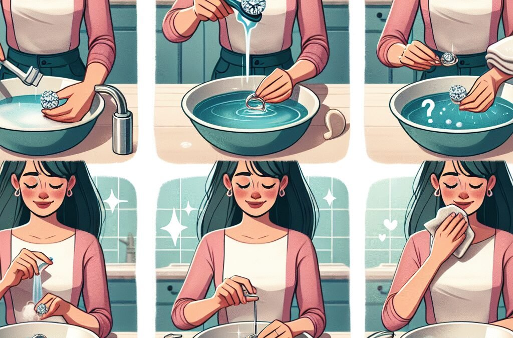 How to clean my diamond ring at home