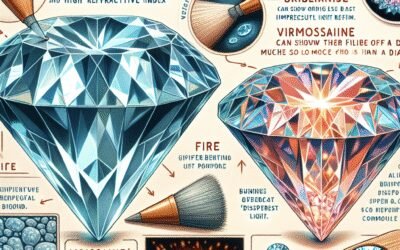 How to tell a diamond from a moissanite