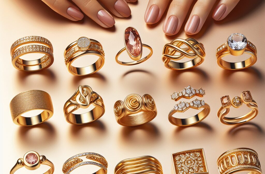 Latest Golden Rings for Women in Style Right Now