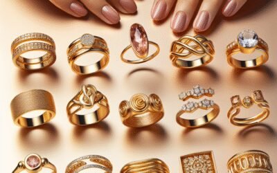 Latest Golden Rings for Women in Style Right Now