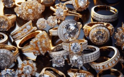 Stunning Gold Diamond Engagement Rings for Women