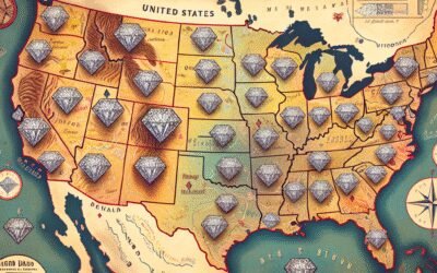 Where to find diamonds in the united states